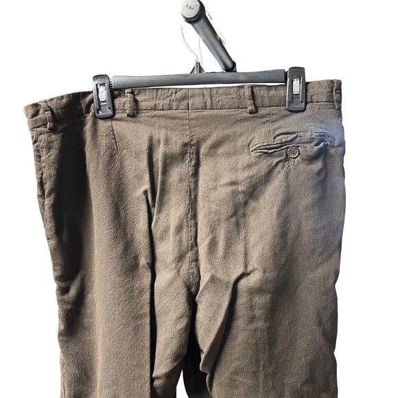 Dolce & Gabbana Men’s Dress Pants Size 54 Brown Wool Blend Made in Italy - Picture 5 of 9